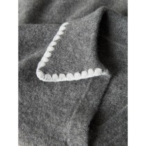 NAME IT Strikket Polo Trøje Rikasa Grey Melange